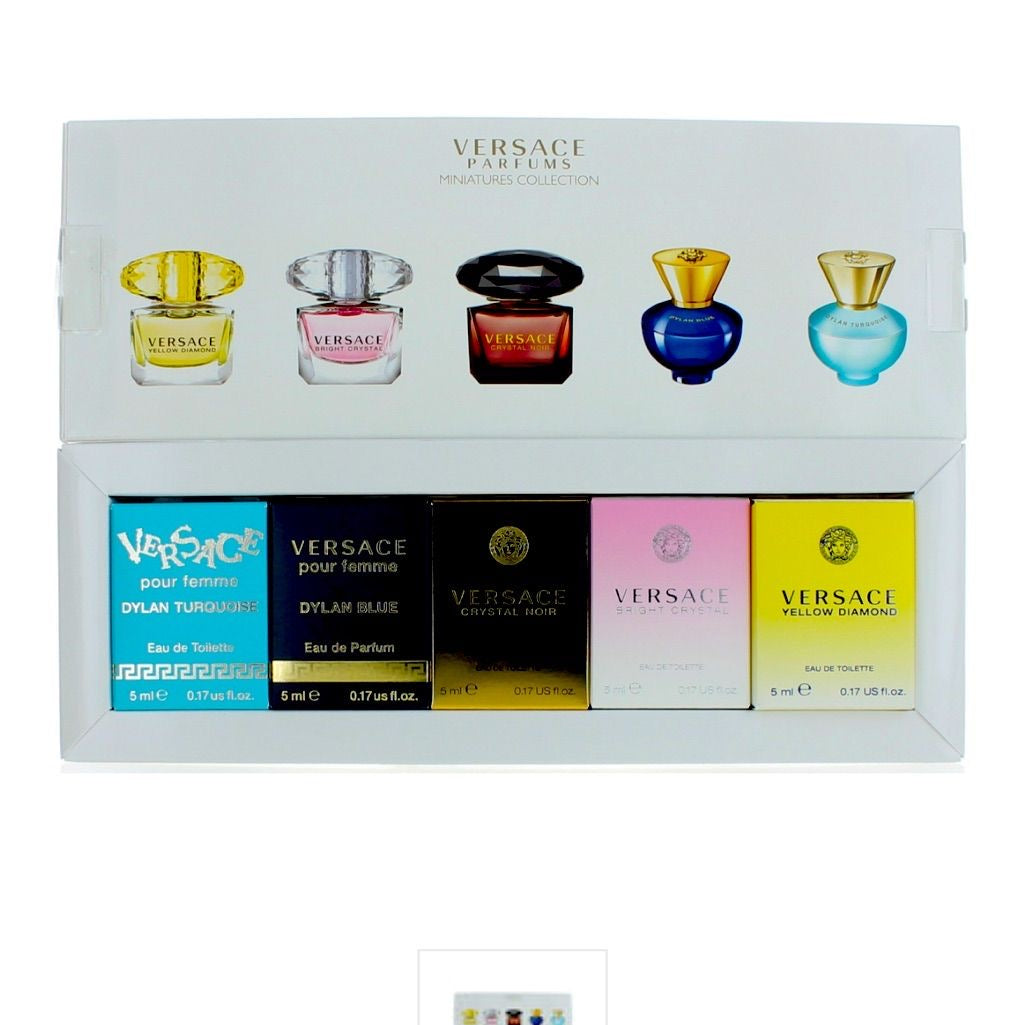 Versace 5 Piece Variety Mini Gift Set by Versace for Women