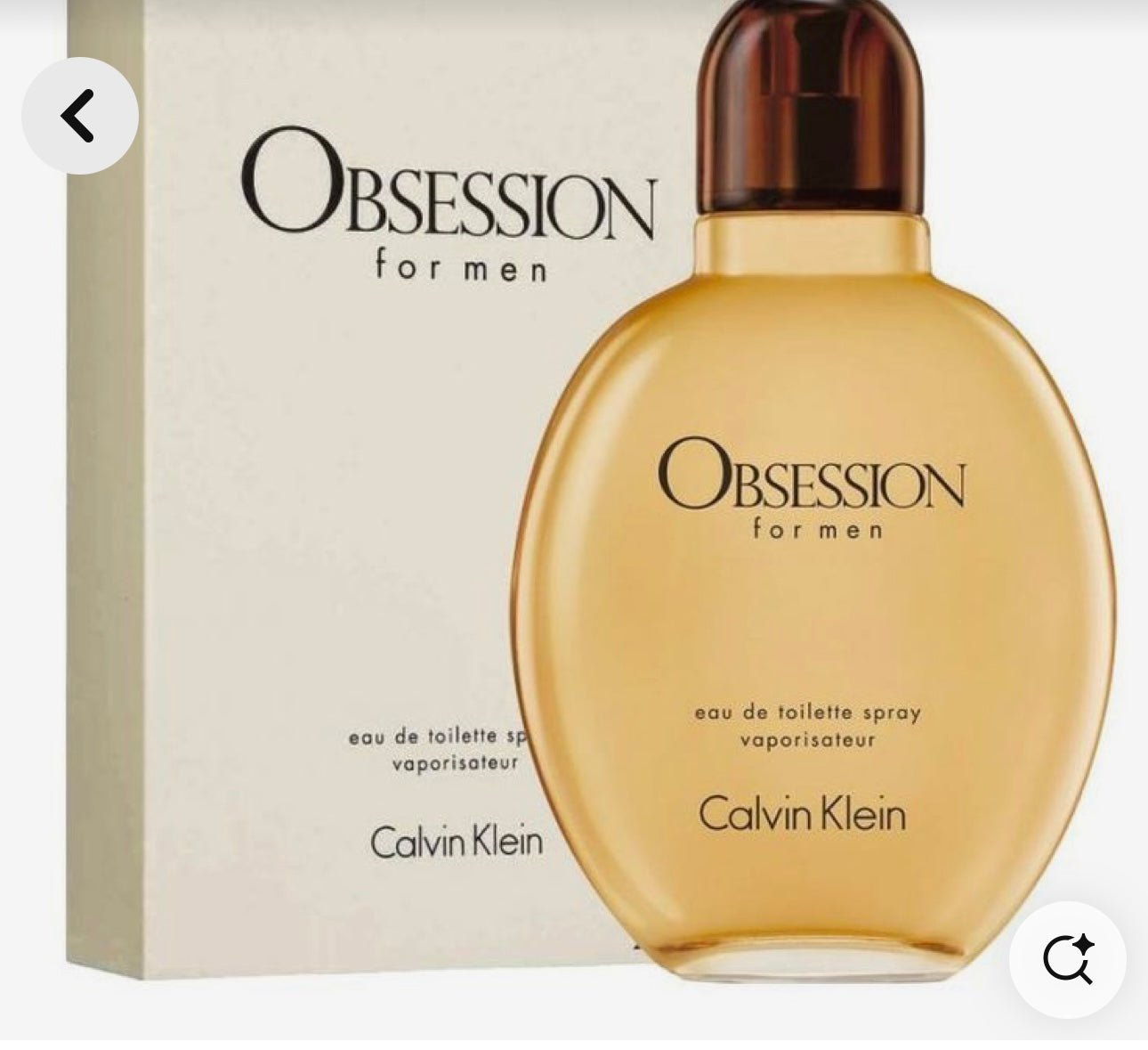 Obsession by Calvin Klein for Men 4oz