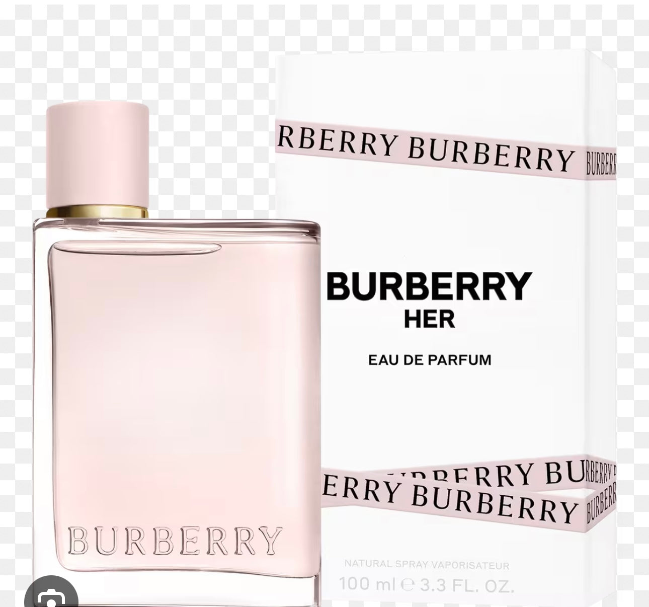 Burberry Her Eau de Parfum Spray 3.3oz • Top Notes: Blackcurrant, Blueberry, Raspberry
• Middle Notes: Jasmine Accord, Violet Accord
• Bottom Notes: White Woods, Musk, Dry Amber