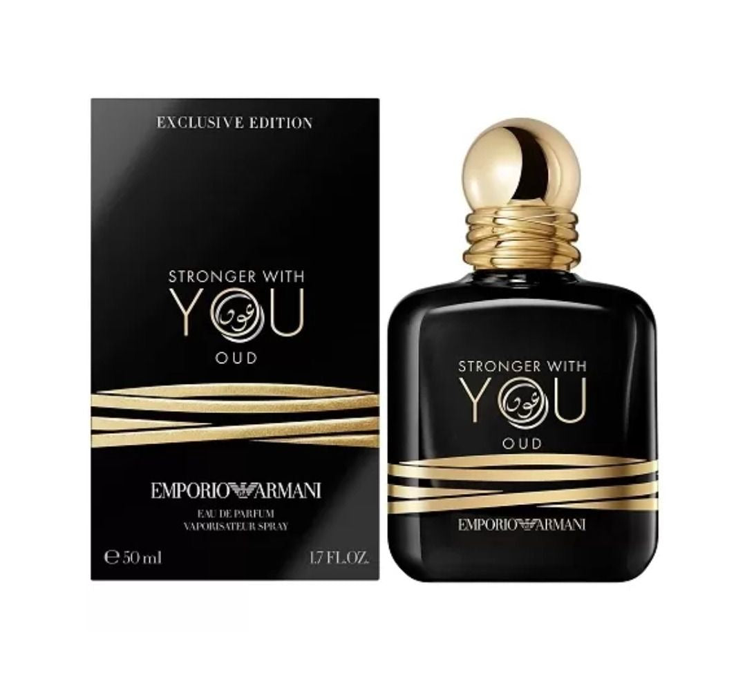 Stronger With You OUD eau de parfum by Emporio Armani for Men 1.7oz