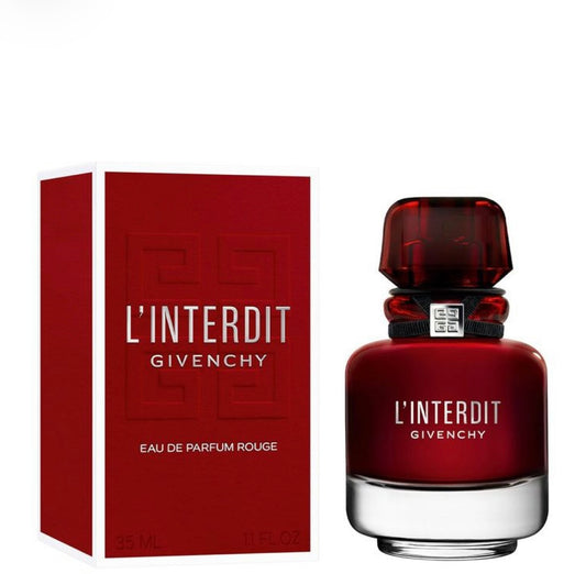 Givenchy L'interdit Rouge Eau de Parfum Spray for Women 2.7oz