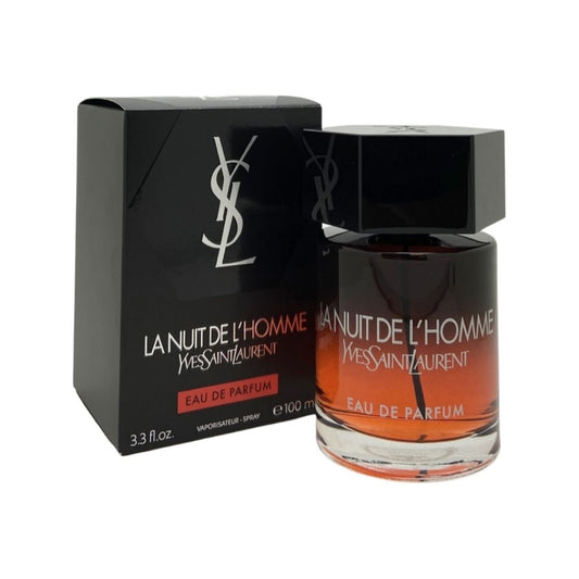 Yves Saint Laurent La Nuit De Lhomme Eau De Parfum Spray For Men (New 2019 Launch), 3.3 Ounce