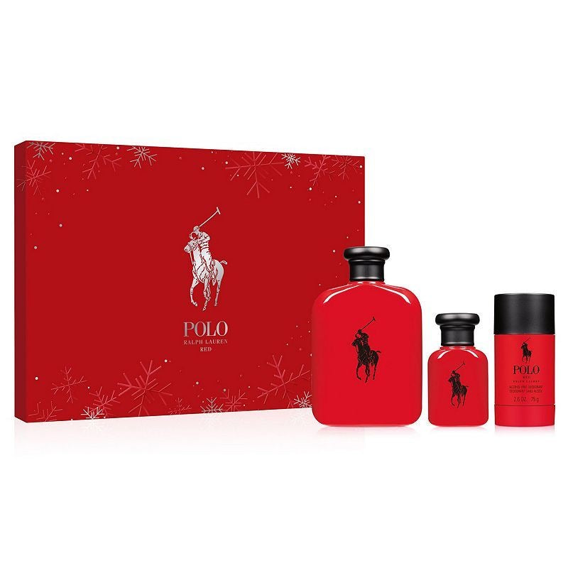 Polo Red 3 Piece Set by Ralph Lauren for Men