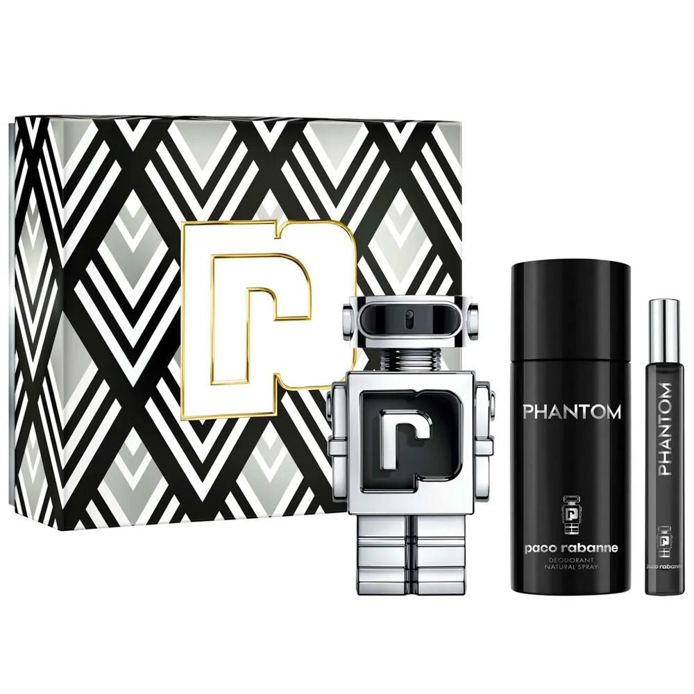 Phantom 3 Pcs Gift Set by Paco Rabanne for Men